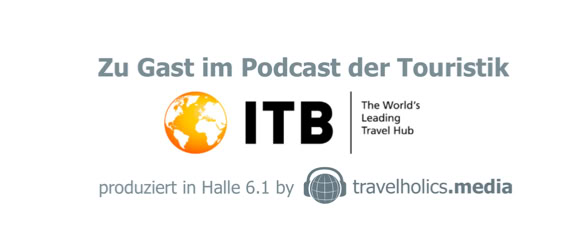 Im Rahmen der ITB 2026 vom  2. bis 5. März  in Berlin sind Sie eingeladen, Ihre Visionen, Ideen und Konzepte im Rahmen der "Voiles of tourism by travcelholics" im Podcast der Touristik vorzustellen.  Vor Ort in Berlin produziert Roman Borch (travelholics.media) mit Ihnen eine Podcastepisode im mobilen Podcaststudio von travelholics.media, zu finden in der Halle 6.1. Dieser Talk am Mic wird in der exklusiven Staffel "Voiles of tourism at ITB 202625" im travelholics_podcast begleitet von der fvwITravelTalk als Medienpartner veröffentlicht.  Sie sind gern eingeladen! Stellen Sie Ihre Innovationen und Ideen vor und zur Diskussion und buchen Sie hier einfach einen Termin.